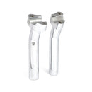 Forged Aluminum Risers Pullback Chrome - 7" Rise