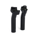 Forged Aluminum Risers Pullback Black - 5-3/4" Rise