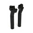 Forged Aluminum Risers Pullback Black - 7" Rise
