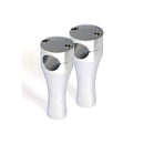 Hurst Aluminum Riser Set Chrome - 5 Inch