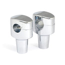 Widow Risers Chrome - 1 Inch x 3 Inch Rise