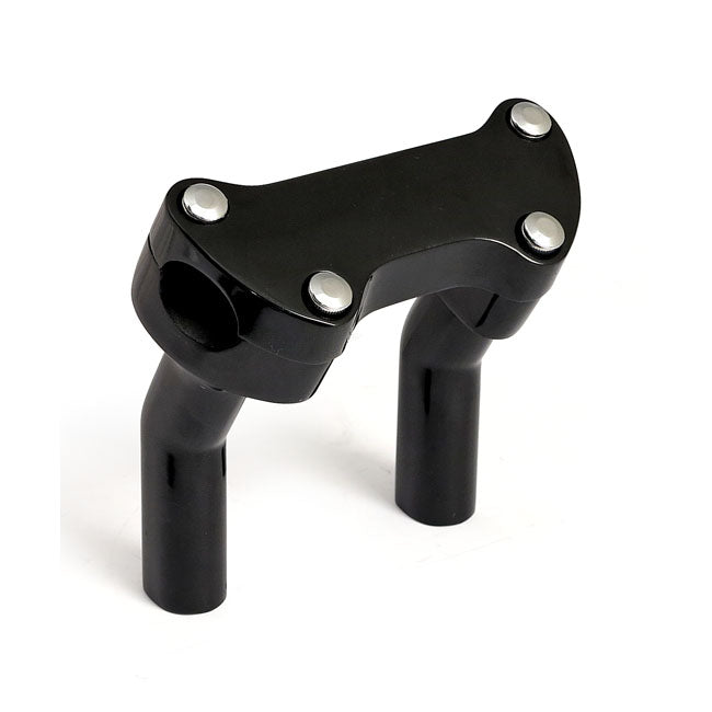 OEM Style Pullback Risers With Topclamp Black