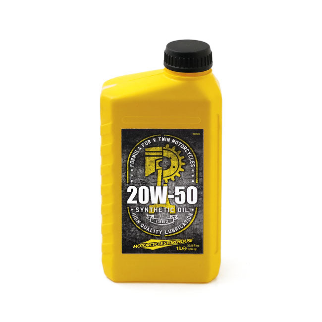 20W50 Full Synthetic Motor Oil 1 Liter Bottle