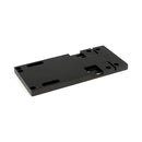 Transmission Mount Plate Steel Black