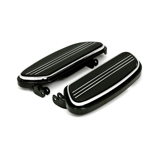 Runway Rider Floorboards 1" Extended Black