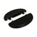 Oval Early Style Floorboards With Dampers Black With 4 Late Style Vibration