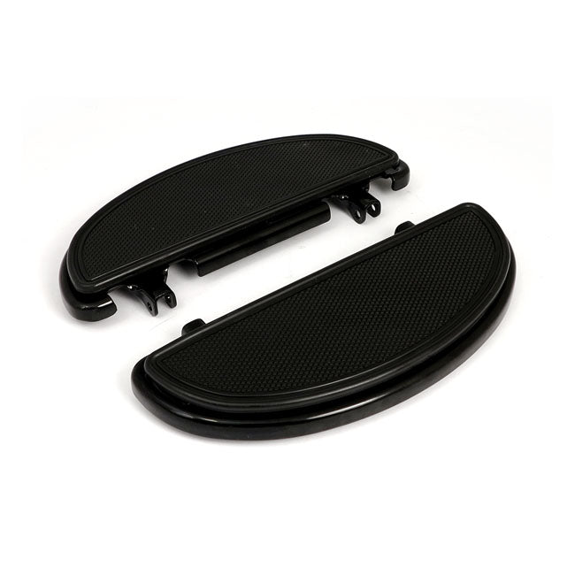 Oval Early Style Floorboards With Dampers Black With 4 Late Style Vibration