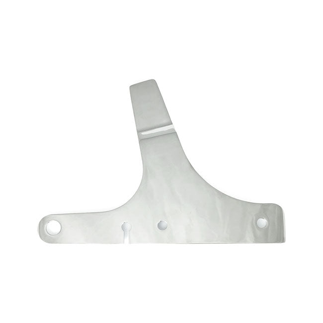 Sissybar Side Plates Rigid Mount Chrome For 2006 FLST