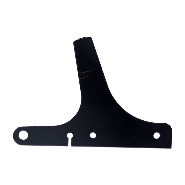 Sissybar Side Plates Rigid Mount Black For 2006 FLST