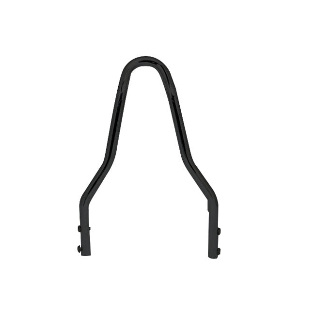 Round Steel Sissybar Pointed Top Black - 9/16 x 8.25 Inch