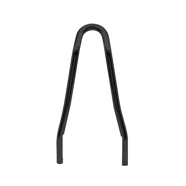 Round Steel Sissybar Pointed Top Black - 9/16 x 6.75 Inch