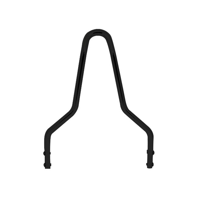 Round Steel Sissybar Pointed Top Black - 9/16 x 11.06 Inch