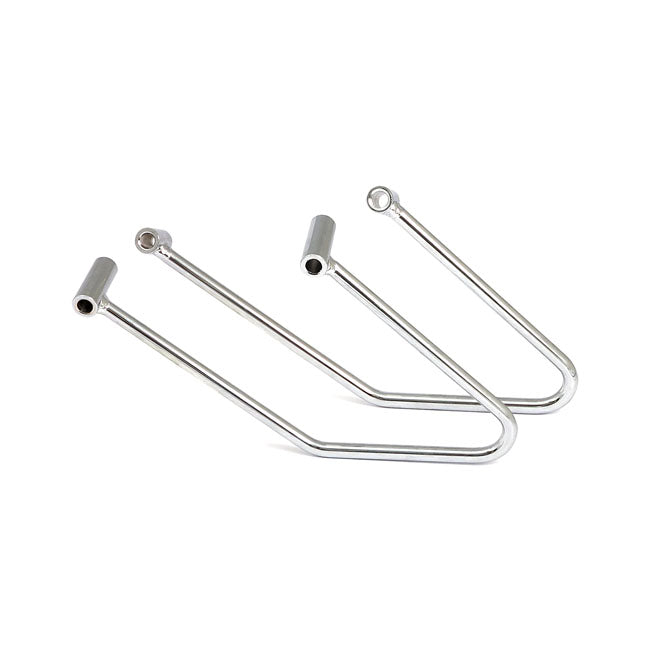 Saddlebag Support Kit Chrome For 06-10 FXST