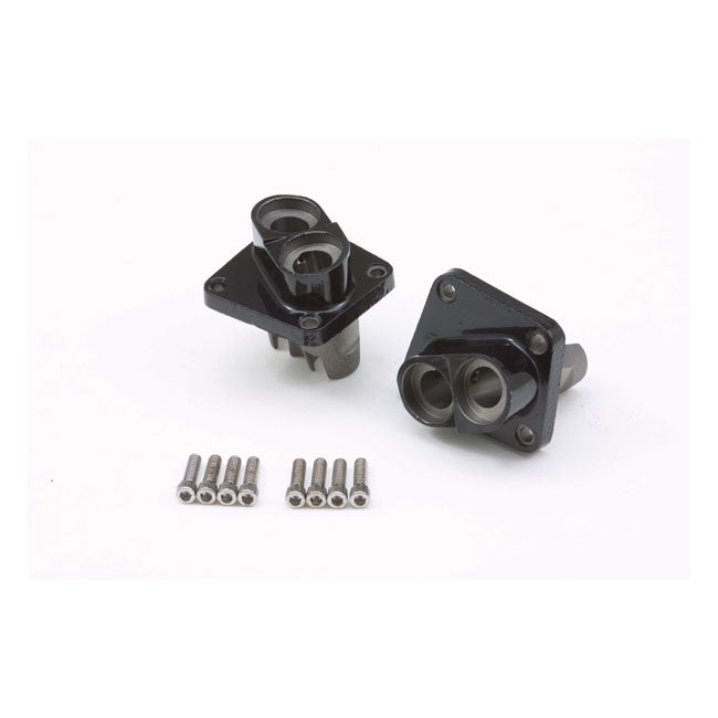 Shovel Tappet Block Set Front / Rear Black