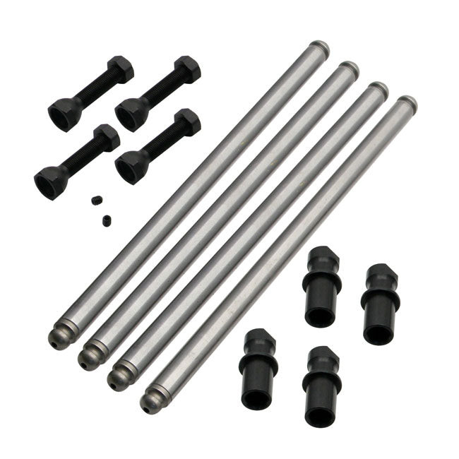 Non-Adjustable Chromoly Pushrod Set For 74" Panhead For 48-52 1200cc 74" Panhead