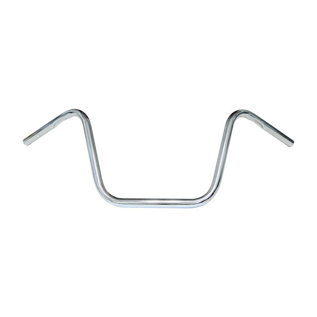 Apehanger Handlebar Chrome - 12" Rise x 1 Inch For 82-21 H-D