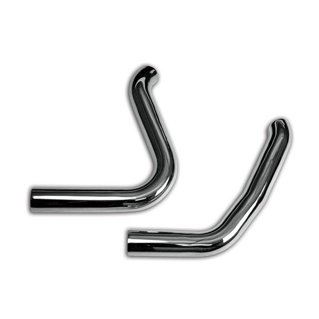 Front & Rear Heatshield Set Chrome For 00-17 Softail NU
