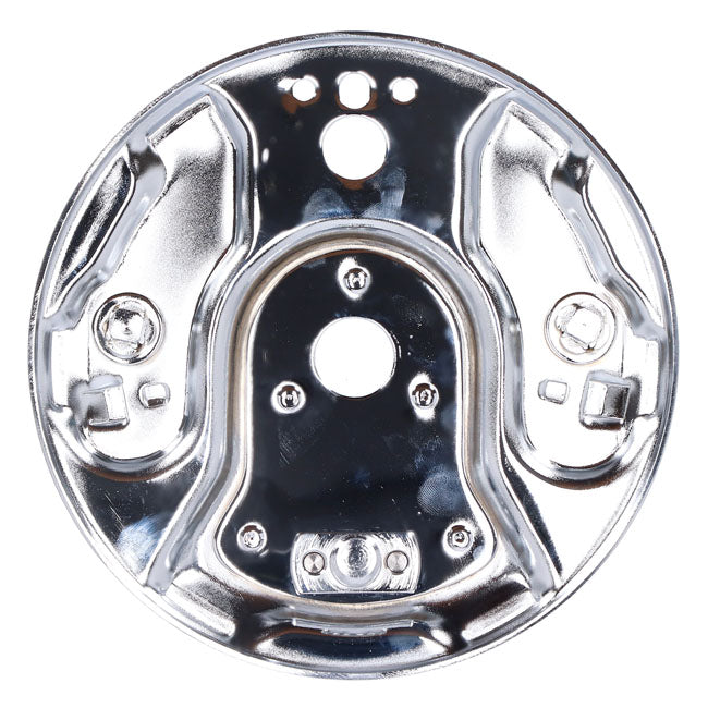 Rear Hydraulic Brake Backing Plate Chrome For 58-62 BT