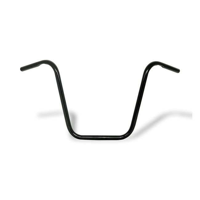 Apehanger Handlebar Black - 16" Rise x 1 Inch For 82-21 H-D