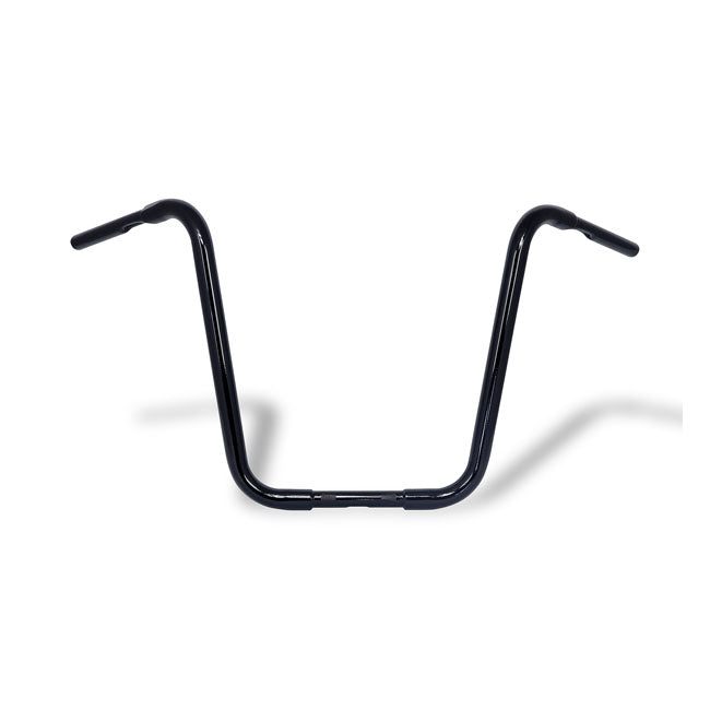 Buffalo Apehangers Handlebar Black - 1-1/4" x 18" High