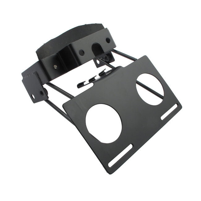 Tailight / License Plate Bracket Black