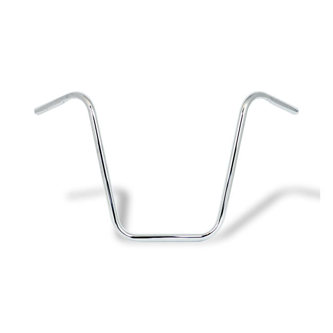 Apehanger Handlebar Chrome - 18" Rise x 1 Inch For 82-21 H-D