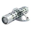 Billet Oil Cooler With Oil Pressure Gauge Chrome