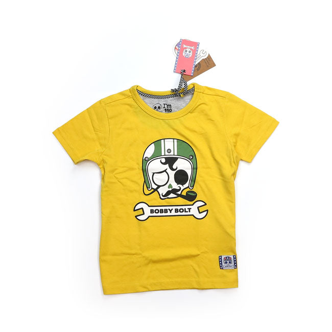 Sir Bobby Kids T-Shirt Yellow