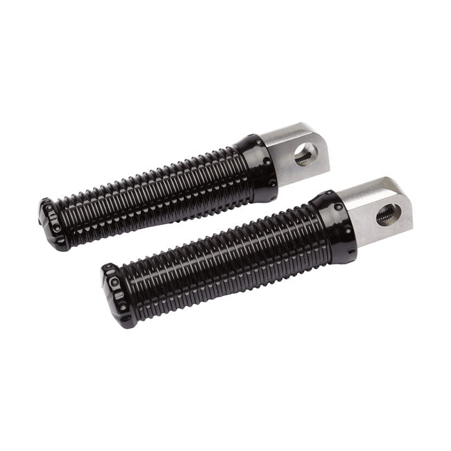 Misano Rider Foot Pegs Gloss Black