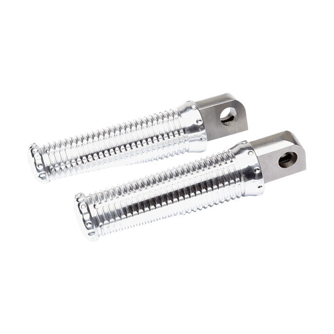 Misano Rider Foot Pegs Chrome