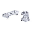 Diamond Rider Floorboards Chrome