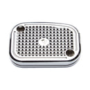 Diamond Handlebar Master Cylinder Cover Chrome For 14-16 Touring