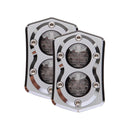 Diamond LED Taillight For Antenna Holes Chrome