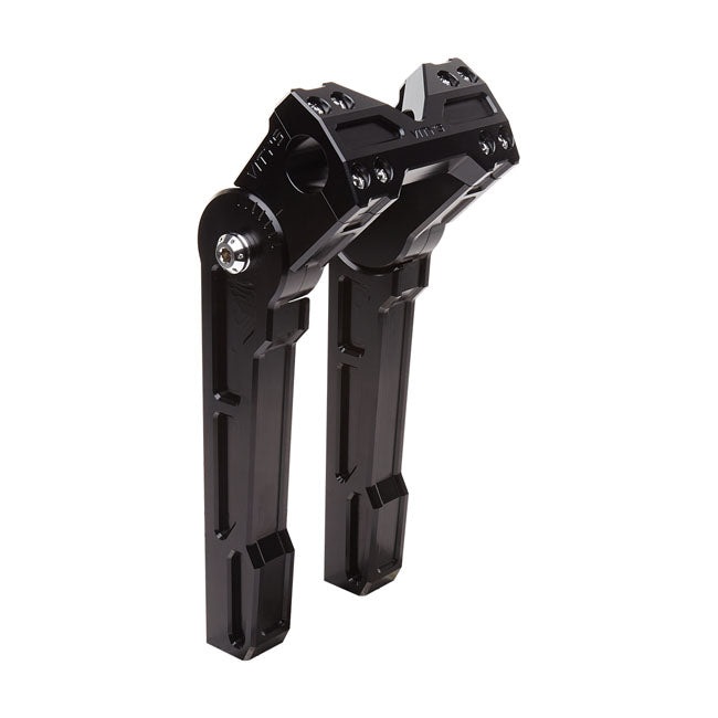 Adjustable Risers Black - 10 Inch