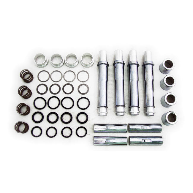 Complete 91-03 XL Multiple-Parts Pushrod Cover Kit Chrome