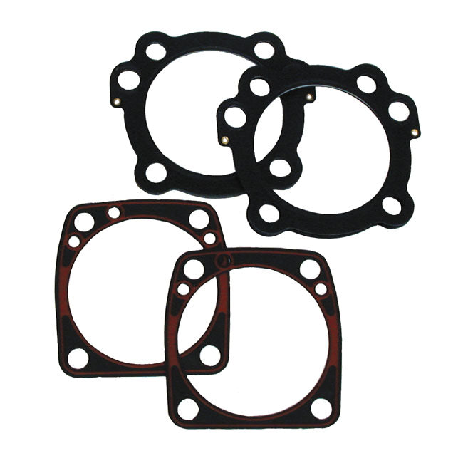 Multi Layer Steel / Rubber Coated Metal Evo Head & Base Gasket Kit