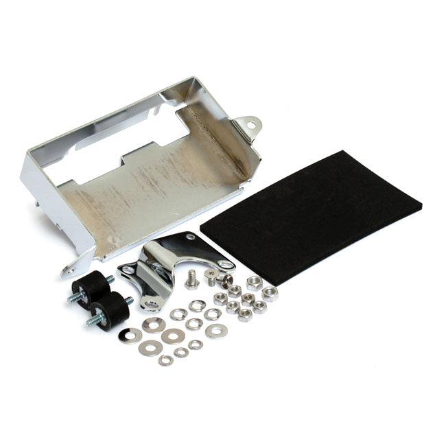 Battery Carrier Tray Chrome For 80-86 4-sp FX Models