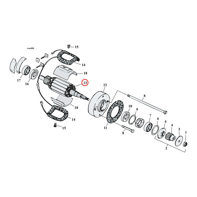 Armature, Generator - 6-Volt