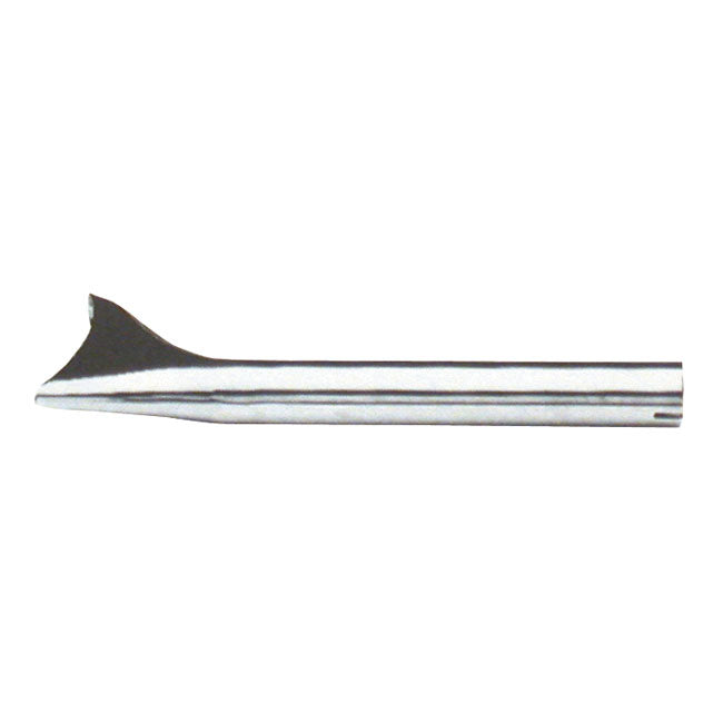 Fishtail Long Extension Chrome - 18 Inch