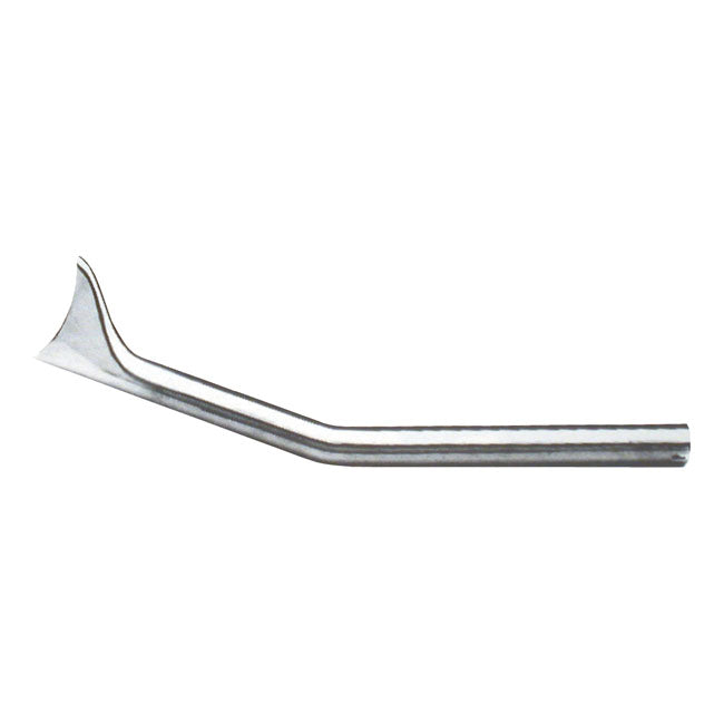 Upswept Fishtail Long Extension Chrome - 31 Inch