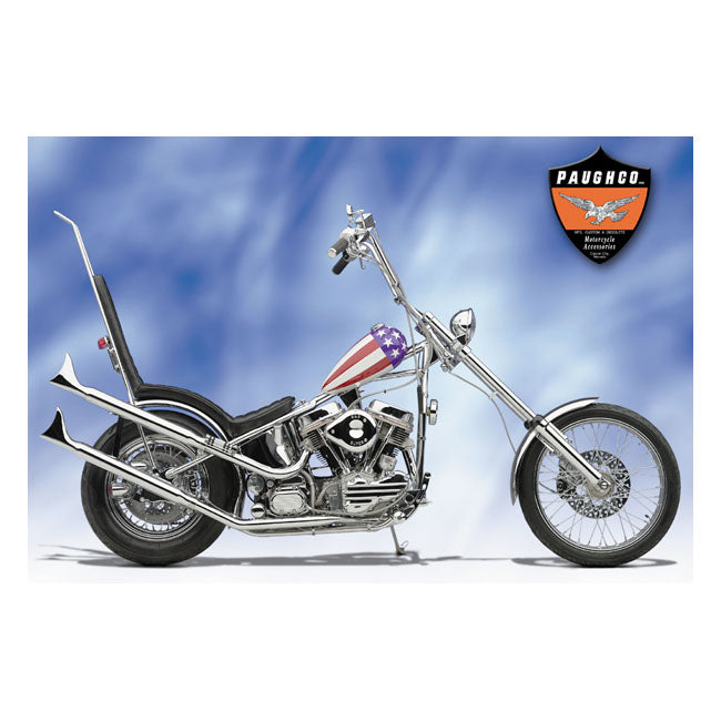 Universal Fishtail Long Right Muffler - 28 Inch