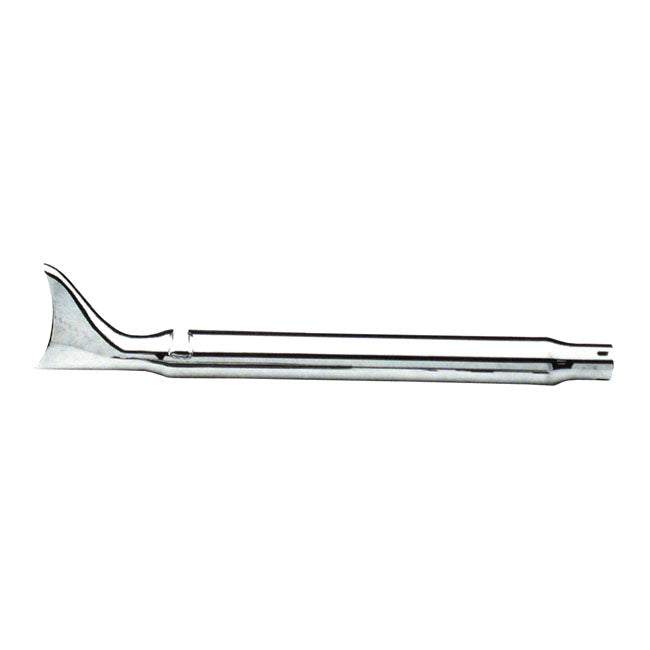 Touring Fishtail Slip-On Long Right Muffler - 30 Inch For 80-84 FLT NU