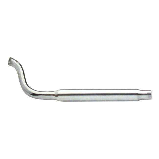 High Sweep Right Side Muffler Chrome