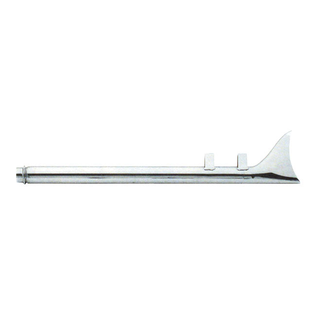Fishtail Left & Right Long Extension Chrome - 29 Inch For 85-94 FLT