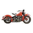 Shotgun Drags S-Pipe - 40 Inch For 36-47 Knucklehead NU