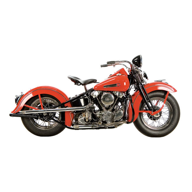 Shotgun Drags S-Pipe - 40 Inch For 36-47 Knucklehead NU