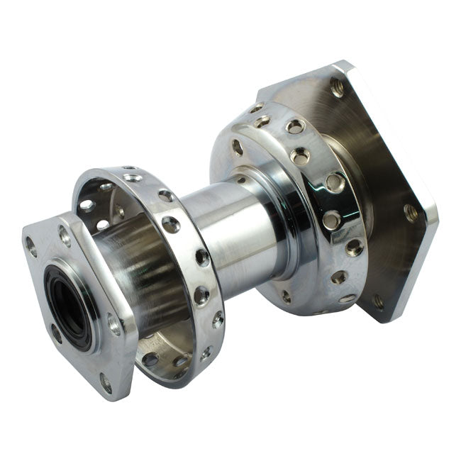 Rear Dual Flange Hub Chrome