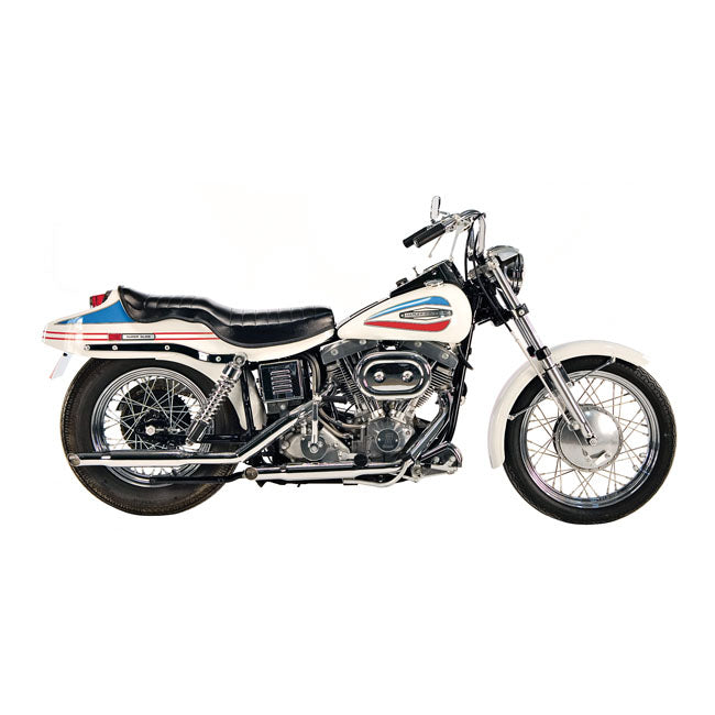 Shorty Exhaust Goose Cut Chrome - 38 Inch For 70-84 FX Shovel NU