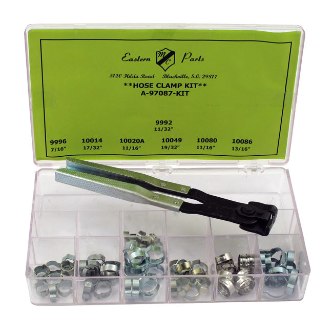 Hose Clamps & Pliers Set