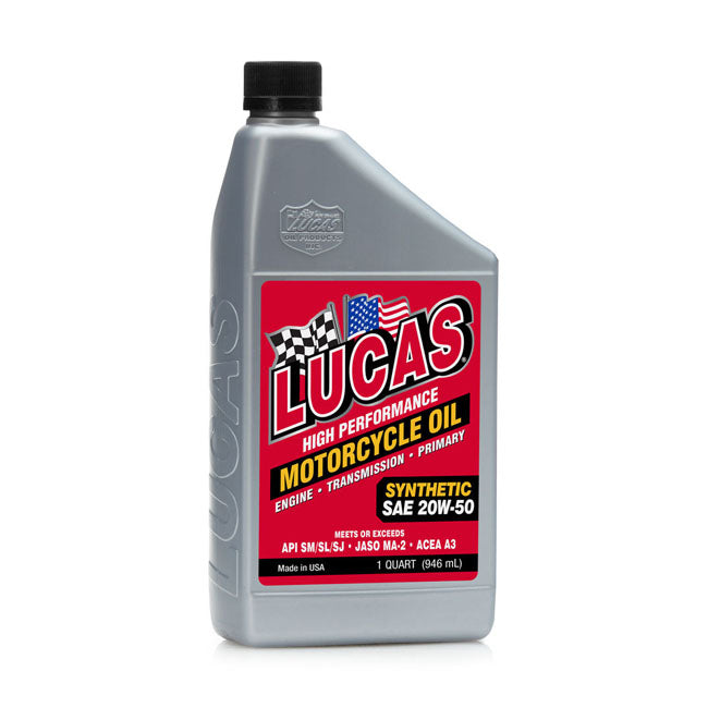 20W50 Synthetic Motor Oil For 84-22 B.T. / 86-22 XL/XR